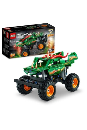 MNZ-® Technic Monster JamTM DragonTM 42149 - مجموعة بناء شاحنات للأطفال من 7 سنوات فصاعداً (217 قطعة) - Lego