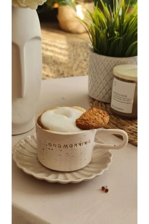 كوب قهوة صارخ من صنع يدوي من MNZ صباح الخير - Terraco