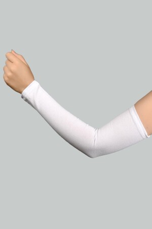 MNZ-ممارسة حجاب المقبضات المشموقة القطن الصلاة المقبضات البيضاء - Altobeh