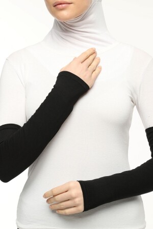 MNZ-ممارسة حجاب المقبضات المشمشة القطن الصلاة المقبضات السطح الأسود - Altobeh