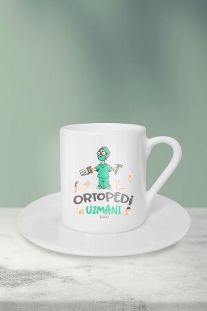 MNZ-مختص في العظام طباعة كوب القهوة التركية TKF-1769 - WixelArt