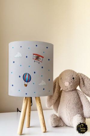 MNZ-طائرة نمط غرفة الأطفال مصباح ظل طاولة مصباح TLAB-008 - Talia Home