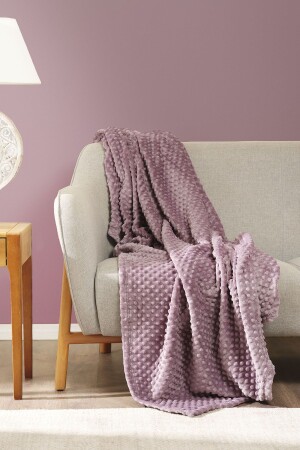 MNZ-أليس ليل Tomurcuk بطانية تلفزيوني جيدة 130x170 سم - Karaca Home