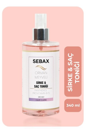 النكهة من الفاكهة من الغابة MNZ & Tonic الشعر - Sebax Dermokozmetik - Seda Balkarli