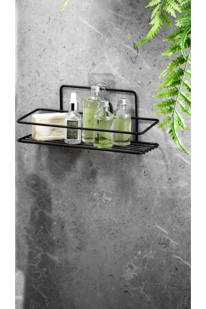 MNZ-حياة حمام لا يتصدأ رف المطبخ شامبو حامل الحمام منظمة حمام أسود Tş-01 PRA-7061448-1269 - Sas Haus