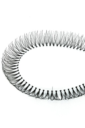 ورق العين المسلسلة من قِبل MNZ - T&Y - 5 حبال - D - سوداء - 12 مم - T&Y Eyelash