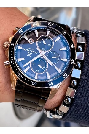 ساعة يد الرجال من حبل من الفولاذ MNZ + سوار مع هدية TYC00256485215 - Daniel Klein