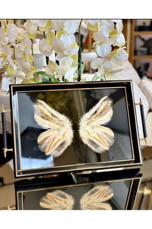 MNZ-فخامة صالونة الشاي، فخامة عرض صالونة، ريش مفصل صالونة الشاي TYC00457352762 - Sillage Home