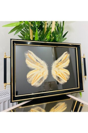 MNZ-فخامة صالونة الشاي، فخامة عرض صالونة، ريش مفصل صالونة الشاي TYC00581576153 - Sillage Home