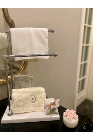 MNZ-المرمر قدم المعدني حمام اليدين حامل الحمام ورق حامل الحمام TYC00727745758 - Farklıevim