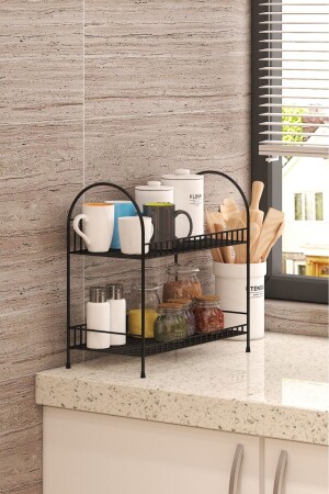 منظمة المكتب المعدني المبيض MNZ، منصة العطور (أسود) رف العطور رف العطور الأسود TYCLMWZU4N169686722221247 - Pinkcloset