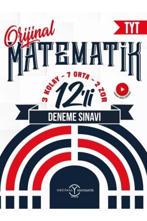 المطبوعات الأصلية من MNZ TYT الرياضيات الامتحان الاول الثاني عشر - Orjinal