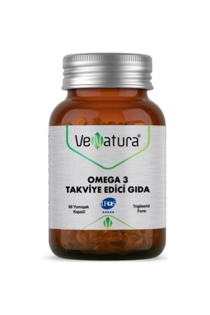 مكمل غذائي من MNZ- Ultra Omega 3 60 كبسولة ناعمة - Venatura