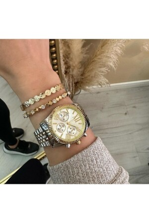 ساعة يد من فولاذ من نوع MNZ Unisex ساعات الشباب 566563443465 - pullmarkt