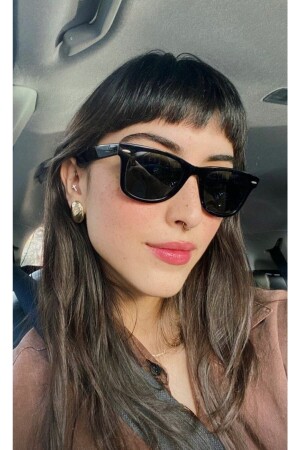 نظارات شمسية من نوع MNZ- Unisex Bone - Goldmine