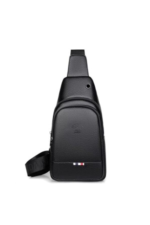 كيس من الجلد من نوع MNZ- Unisex Cross Strap كتف وخصة مناسب للاستخدام العكسي - Newish Polo