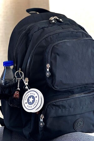 حقيبة مدرسة MNZ Unisex ظلام متوسط الحجم ثياب مضادة للماء ثياب المرحلة الابتدائية الثانوية الجامعة الحقيبة المدرسة - FCSTORE