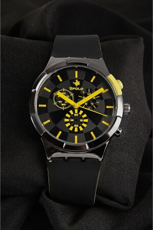 ساعة سليكون مقاومة للماء من نوع MNZ (Unisex) للنساء والرجال - SPOLO