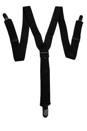 MNZ- غسيل مضاد لللطفح Unisex سراويل أسود معلقة مع كليب بلاستيكي VA01 - Kemer Dünyası