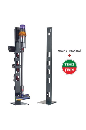 MNZ-موقف تنظيف الفراغ عمودي متوافق مع جميع V سلسلة V15-v12-v11-v10-v8 ألوان الأنتراكيت DY-ST-0001 - STARK