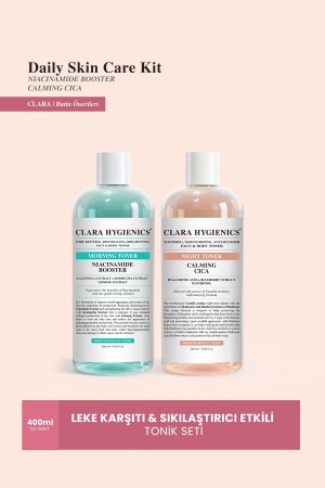 MNZ- Vegan الوجه والجسم يومي الرعاية المزمنة CHB300 التي تحتوي على نياسيناميد سيكا مع تأثير مضاد للتثبيت - Clara Hygienics