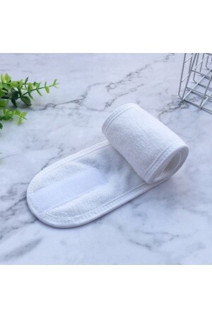 فرقة الشعر من المنشفة من MNZ Velcro Makeup Headband فرقة الشعر الرياضية - Hizsoy Tekstil