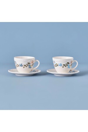 كوب شاي من الفورسلين من نوع MNZ - Vintage Set of 2 (220 CC) - Bella Maison