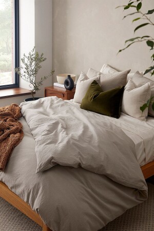 MNZ- القطن من الأقمشة غسيل الرمادي ملابس غطاء ملابس غطاء ملابس غطاء ملابس غطاء ملابس غطاء ملابس غطاء ملابس - vivamaison