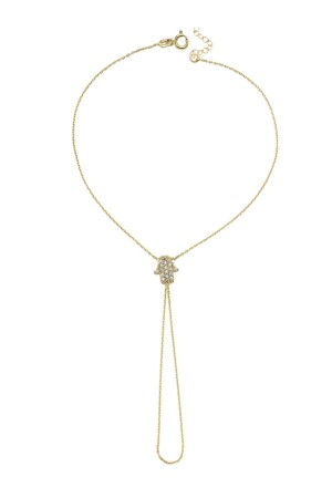 MNZ-النساء الذهبية فاطمة اليد شاهمران سوار VK0388 - Glorria