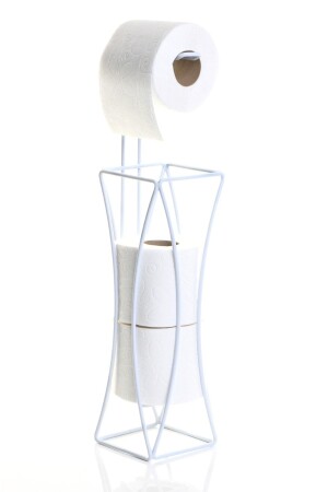 MNZ-حياة فولاذ المقاوم للصدأ استبدال حامل ورق الحمام Wc ورق حامل أبيض TYC00416568684 - Hagen