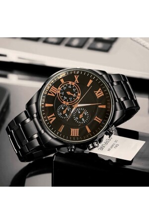 MNZ-مصلبة للماء ساعة المساواة للرجال شريط فولاذية مضاد للماء - wesscollection