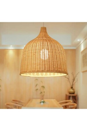 MNZ-التي صنعت يدويا التصميم شمعة البامبو Wicker شمعة 1. - burenze