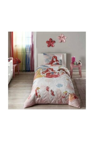 مُصدر رخصة من MNZ - غطاء غطاء منقوشة مجموعة Winx Single 3478-09 - Taç