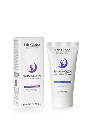 كريم وجه مضاد للشيخوخة من مخلفات الجلد من خط MNZ- Wrinkle Line Fleck Anti- Aging 50 ml SKINMOON- ANTIYAGING- CREM - Genel Markalar