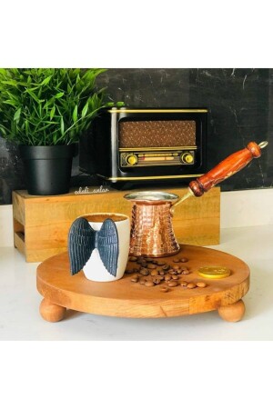 مقعد العرض من الخشب من MNZ ، لوحة العرض مع أقدام الكرة ، لون البرتش ، wrtopaaklı25cm - Genel Markalar