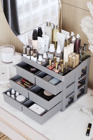 MNZ-باريس Xl 6 سراويلات تجميل حمام تجميل الملفات المجهرية المكتب المرتبة مخزن التخزين مخزن - Pufwin Home