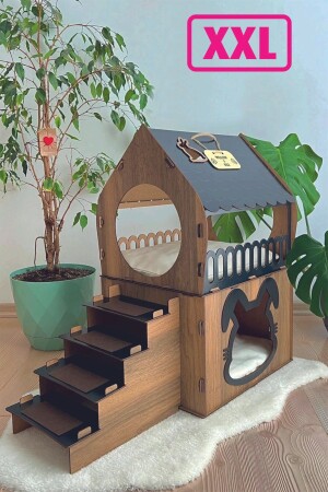 بيت الأرانب الكبير من MNZ Xxl بيت الأرانب المترتبة للأرانب 5 كجم وأكثر من XXLTAVSAN - Digitus