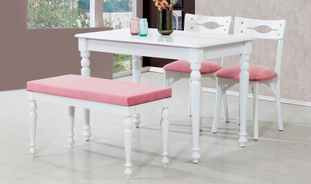 طاولة الطعام من الجمل المتحولة من MNZ - بيضاء - Cadde Yıldız