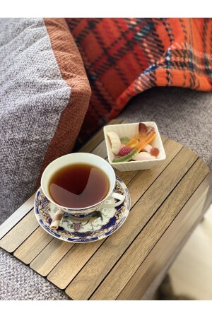 شريط الأريكة من الخشب من MNZ، طاولة جانبية، حافة الأريكة، مقعد قابل للنقل المثبت Ys-3 YMN0150 - Yaman Hediyelik