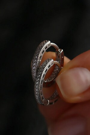 MNZ-0 20 كيراط حلقة أذن - Crystal Diamond Zirconia