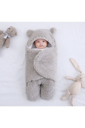 MNZ-0-12 أشهر الطفل الخارجي السديل Welsoft غطاء قدم النموذج الخفيف الرمادي - Hilyus