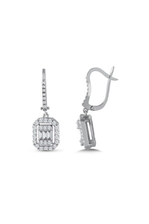 MNZ-0-45 أذن الماسية الكارات - Alpay Jewellery