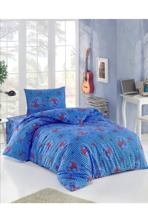 MNZ-06 Spiderman Spiderman Duvet Cover Set 3 قطع PRi-spi - PRİMUM