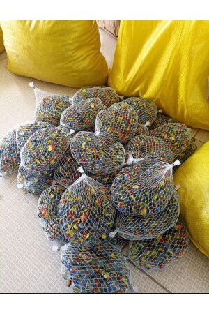 MNZ-1 حزمة من 100 كرة متوسطة الحجم المختلفة الملونة - Misket