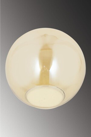 MNZ-1 قطعة زجاج الكرة الصفراء 160504001012 - İstanbul Avize