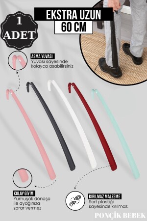 MNZ-1 PCS 60 سم حفرة حذاء طويلة - حفرة حذاء - حفرة حذاء ناعمة - Ponçik Store