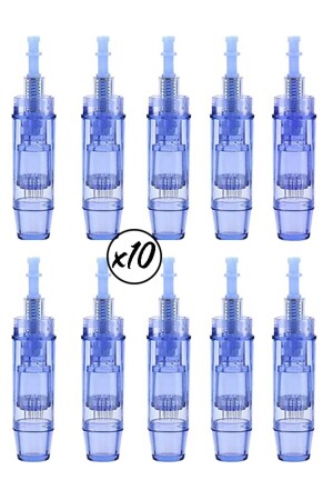 MNZ-10 قطع 12 مقبضة معقوفة القلم الطبيب A6،m5،m7،n2c،e30 A1 قنبلة مقبضة زرقاء كارتريد - ARMONİKONYA