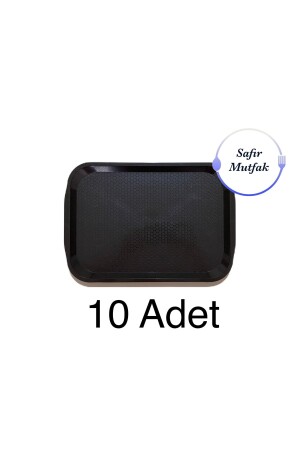 MNZ-10 قطع 20x30 سم سكويت الأسود للأطعمة السريعة، سكويت الخدمة، سكويت العرض (حجم صغير) TPS-9519 - safir plastik