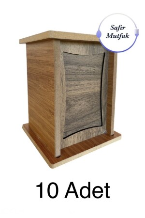 MNZ-10 قطع مُزاد خشبي محفظة النقرات مُزاد سطح المكتب لمقهى ومطعم وفندق ومنزل EYM-5200 - Safir Ahşap