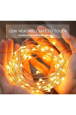 MNZ-10 مترات بطارية تعمل بالبطارية اليد الجني- أضاءة الديكور الضوء النهار - Keyfi Sepet